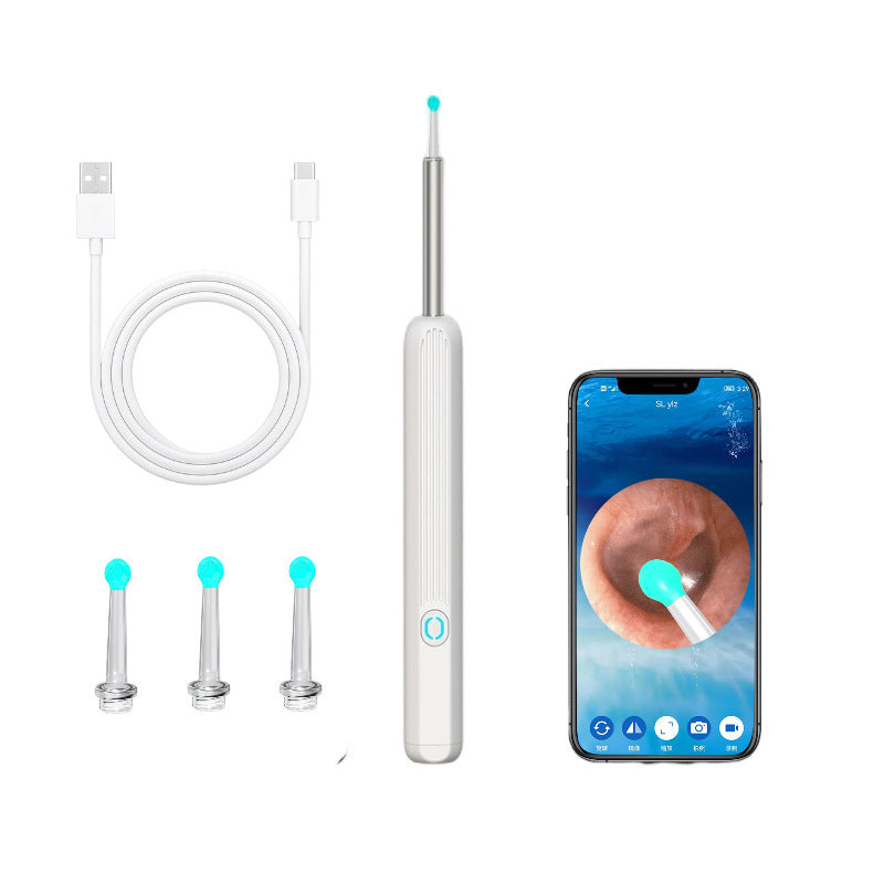 "Wireless HD Smart Ear Cleaning Endoscope – Luminous Visual Ear Pick Tool with Camera"