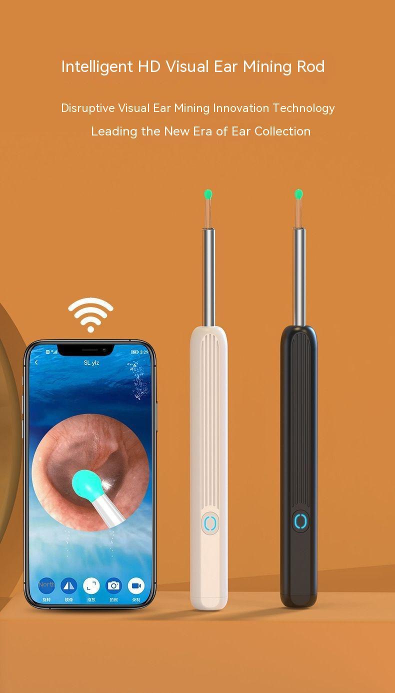 "Wireless HD Smart Ear Cleaning Endoscope – Luminous Visual Ear Pick Tool with Camera"