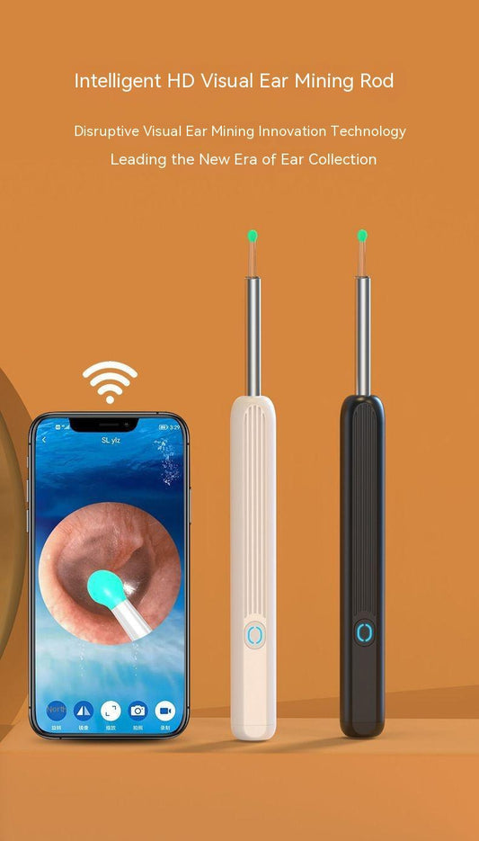 "Wireless HD Smart Ear Cleaning Endoscope – Luminous Visual Ear Pick Tool with Camera"