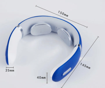 "Pulse Neck Massager with Heat – Rechargeable Hot Compress Therapy for Pain Relief"