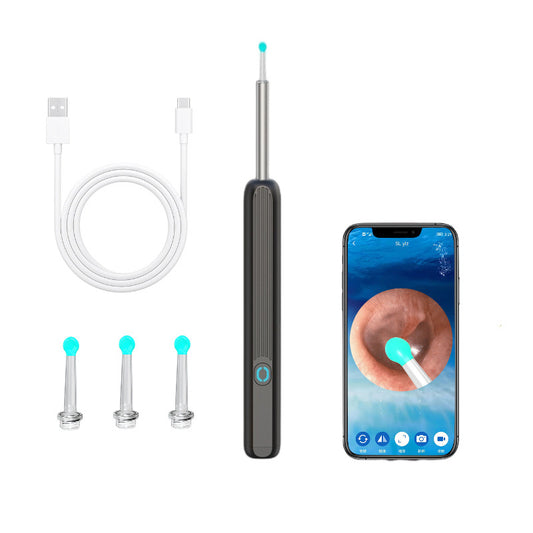 "Wireless HD Smart Ear Cleaning Endoscope – Luminous Visual Ear Pick Tool with Camera"