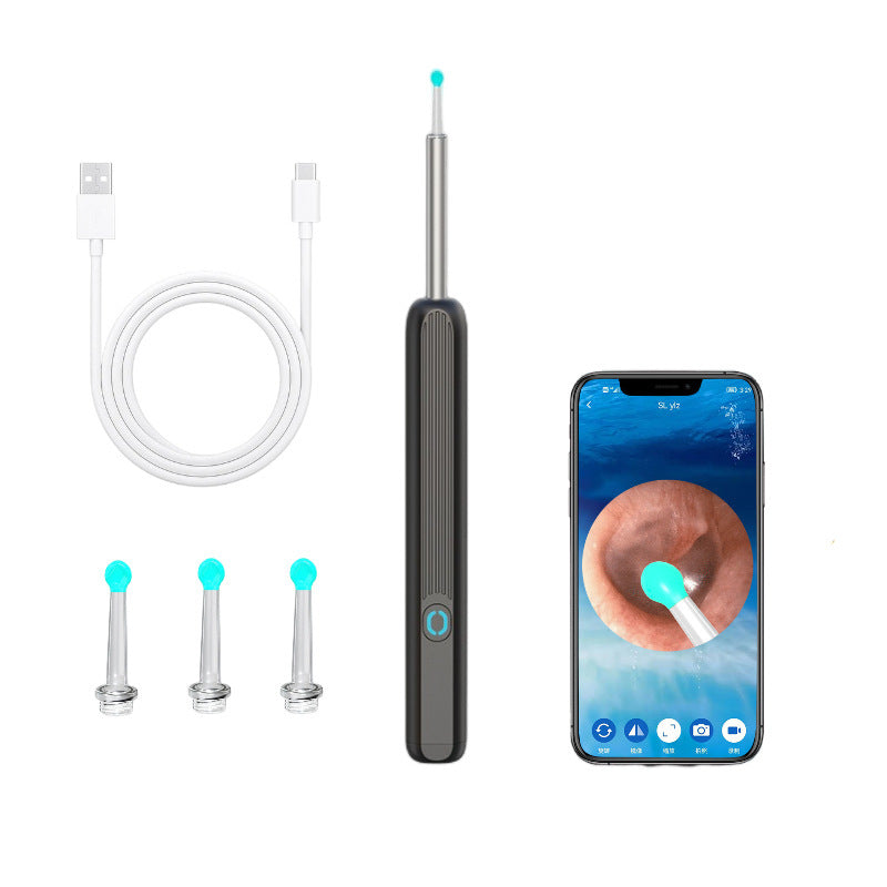 "Wireless HD Smart Ear Cleaning Endoscope – Luminous Visual Ear Pick Tool with Camera"