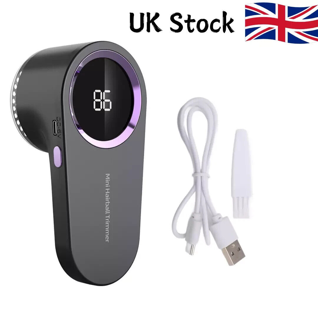 "Rechargeable Electric Lint Remover – Fabric Shaver for Clothes, Sweaters & Upholstery"