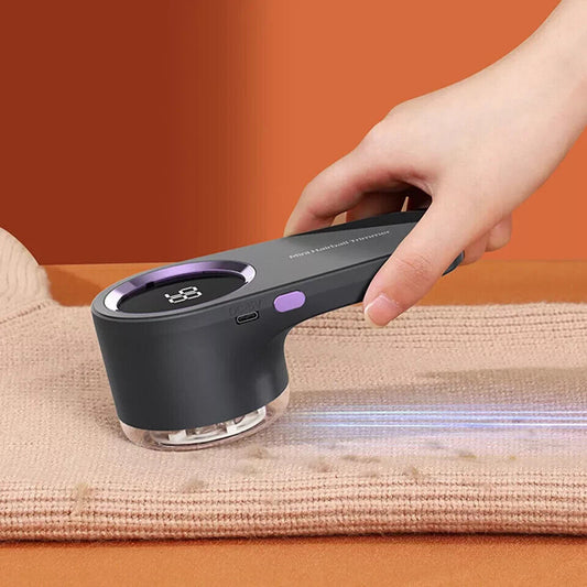 "Rechargeable Electric Lint Remover – Fabric Shaver for Clothes, Sweaters & Upholstery"