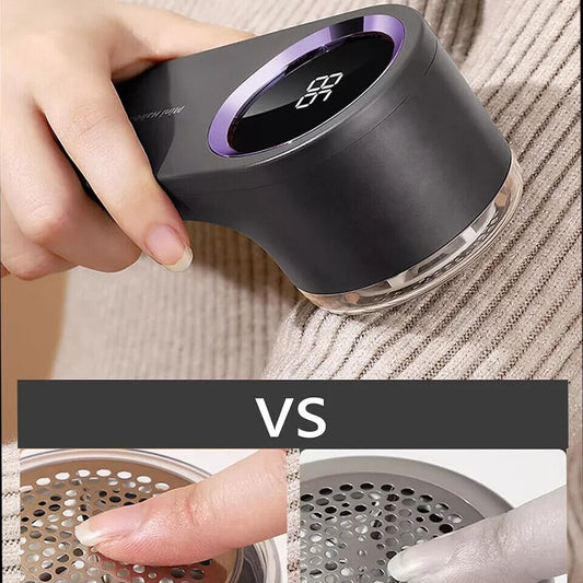 "Rechargeable Electric Lint Remover – Fabric Shaver for Clothes, Sweaters & Upholstery"