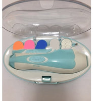 "Multifunctional Electric Baby Nail Trimmer & Polisher – Safe, Silent Manicure Kit for Newborns & Toddlers"