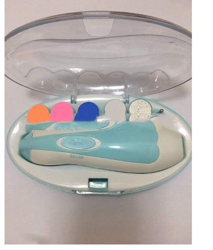 "Multifunctional Electric Baby Nail Trimmer & Polisher – Safe, Silent Manicure Kit for Newborns & Toddlers"