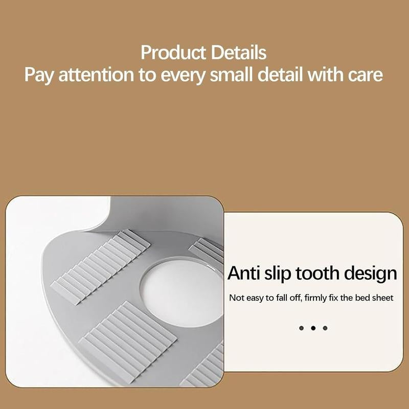 Lock Sheet Holders Set Heavy Duty Bed Sheet Holders With Fitted Sheet Straps Keep Sheets Firm Tight Corner Fitted For All Mattress Sizes Easy One Time Installation