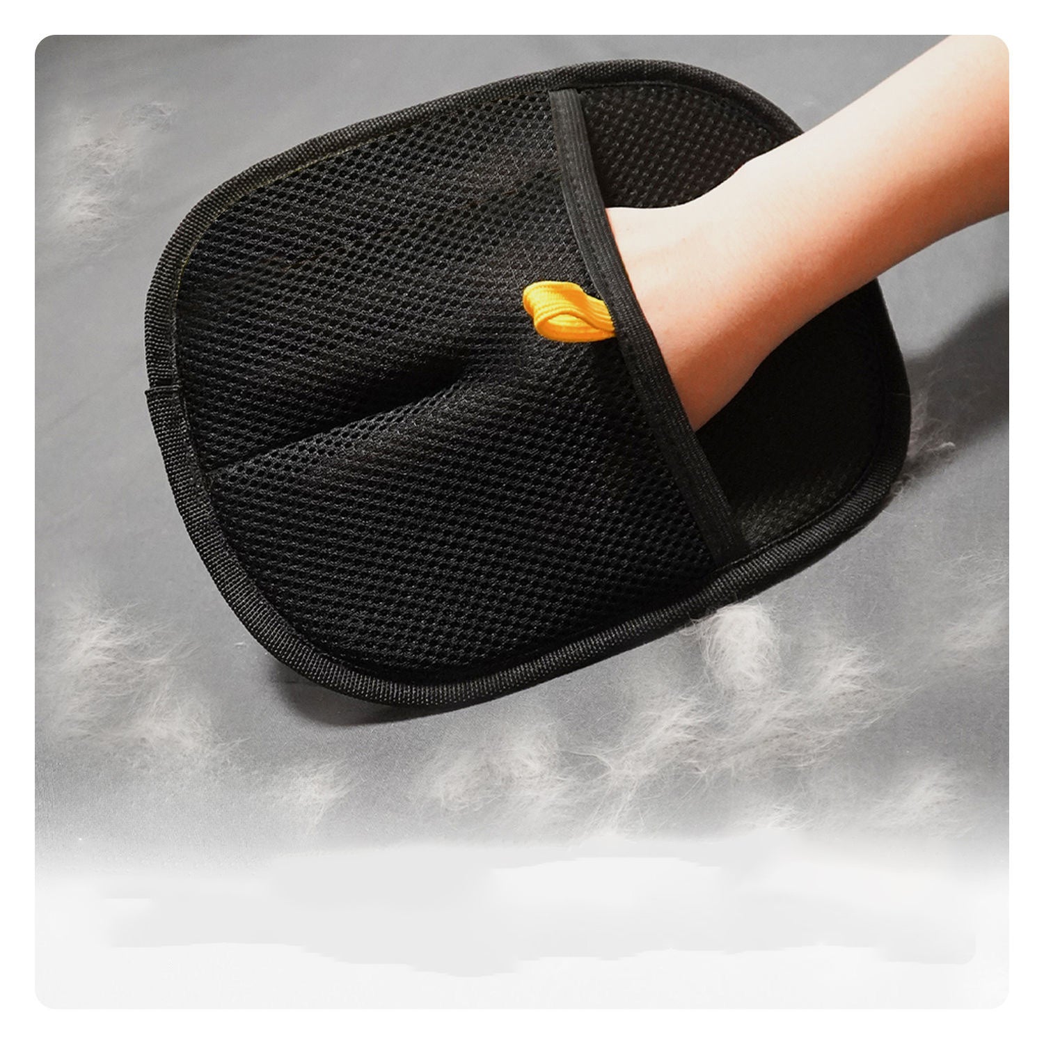 "Pet Hair Removal Gloves – Electrostatic Two-Way Brush for Cats & Dogs, Reusable Grooming & DE shedding Tool"