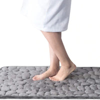 Memory Cotton Embossed Goose Soft Stone