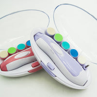 "Multifunctional Electric Baby Nail Trimmer & Polisher – Safe, Silent Manicure Kit for Newborns & Toddlers"