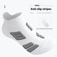 Men's Sports Shock Absorption Anti-skid Anti-sweat Deodorant Socks For Running