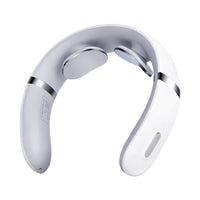 "Pulse Neck Massager with Heat – Rechargeable Hot Compress Therapy for Pain Relief"
