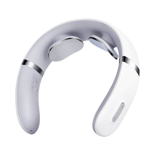 "Pulse Neck Massager with Heat – Rechargeable Hot Compress Therapy for Pain Relief"