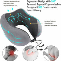 Memory Foam U Shaped Travel Pillow Neck Support Soft Head Rest Car Plane Cushion
