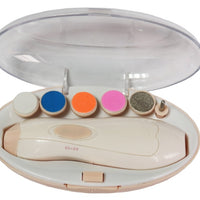 "Multifunctional Electric Baby Nail Trimmer & Polisher – Safe, Silent Manicure Kit for Newborns & Toddlers"