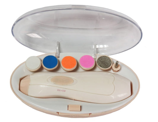 "Multifunctional Electric Baby Nail Trimmer & Polisher – Safe, Silent Manicure Kit for Newborns & Toddlers"