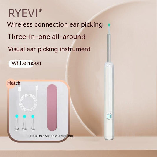 "Wireless HD Smart Ear Cleaning Endoscope – Luminous Visual Ear Pick Tool with Camera"