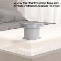 Lock Sheet Holders Set Heavy Duty Bed Sheet Holders With Fitted Sheet Straps Keep Sheets Firm Tight Corner Fitted For All Mattress Sizes Easy One Time Installation